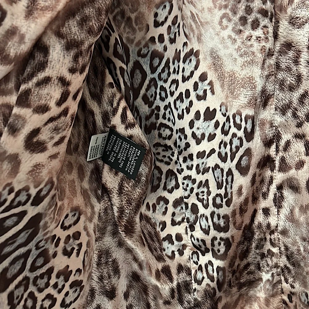 Artico Luxurious Orange Buttery Soft Sheepskin Leather Jacket **Sz 46/US Sz 10** - Picture 6 of 10